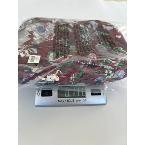 NWT Vera Bradley Iconic Leighton Backpack In Bordeaux Blooms NEW - Picture 11 of 11